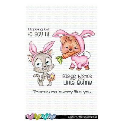 C.C. Designs Clear Stamps - Easter Critters